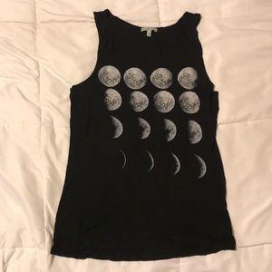 Charlotte Russe Moon Tank Top